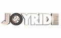 Joyride Fun Road Trip Transportation Tire Wheel Royalty Free Stock Photo