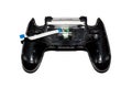 Joystick disassembled on a white background.Repair the gamepad.