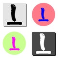Joystick. flat vector icon Royalty Free Stock Photo
