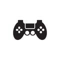 Joystick gamer logo design template