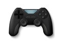 Joystick. Realistic gamepad, 3D play console for control game character. Isolated electronic equipment, gaming device with buttons Royalty Free Stock Photo