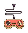 Joystick . Retro Gamepad. VideoGame Controller old