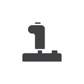 Joystick vector icon Royalty Free Stock Photo