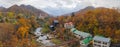 Jozankei Onsen in autumn, Japan