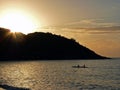 JoÃÂ£o Fernandes beach, in BÃÂºzios, Rio de Janeiro, during sunset