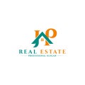 JP letter logo, JP real estate logo, JP logos Royalty Free Stock Photo