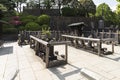 47 ronin tombs at Sengakuji temple in Tokyo Japan Royalty Free Stock Photo