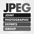 JPEG - Joint Photographic Experts Group