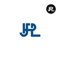 JPL Logo Letter Monogram Design