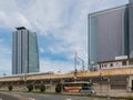 JR Central Towers of Nagoya Station in Japan. Royalty Free Stock Photo