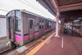 JR East 701 Series local train at Kakunodate