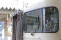 JR Takayama line local train classic vintage train 1 Nov 2013 Royalty Free Stock Photo