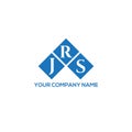 JRS letter logo design on white background. JRS creative initials letter logo concept. JRS letter design Royalty Free Stock Photo