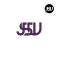 JSW Logo Letter Monogram Design Royalty Free Stock Photo