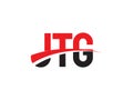 JTG Letter Initial Logo Design Vector Illustration Royalty Free Stock Photo