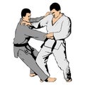 Ju-jutsu fighting