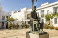 Juan Ramon Jimenez monument Royalty Free Stock Photo