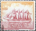 Juan Sebastian Elcano, a training ship for the Royal Spanish Navy