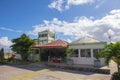 Juancho E. Yrausquin Airport, Saba, Caribbean Netherlands Royalty Free Stock Photo