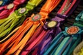 Jubilant 50 badge ribbon. Award product seal