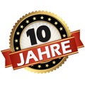 jubilee button 10 years