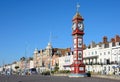 Jubilee clock on Esplanade, Weymouth.