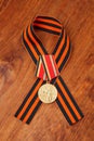 Jubilee medal Thirty Years of Victory in the Great Patriotic War of 1941-1945 and George's Ribbon