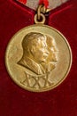 Jubilee medal 30 years of the Soviet Army Royalty Free Stock Photo