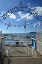 Jubilee Pool on a summers day, Penzance Cornwall, England