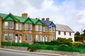 Jubilee Villas in victorian architecture, Stanley, Falkland Islands Royalty Free Stock Photo