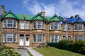 Jubilee Villas in victorian architecture, Stanley, Falkland Islands Royalty Free Stock Photo