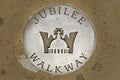 Jubilee walkway sign in London