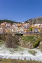 Jucar river in the historic center of Cuenca