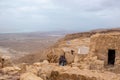 Judaean Desert, Southern District, Israel - 10 April, 2023. Masada National Park