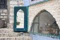 Judaica shop in the old city of Safed (Tzfat)