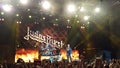 Judas Priest in concert Royalty Free Stock Photo