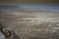 Judea desert and coast of the Dead Sea. Israel