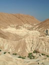 Views across the hills in the Judean Desert  Israel Royalty Free Stock Photo