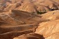 Judean desert landscape Royalty Free Stock Photo