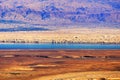 Judean Desert Landscape near the Dead Sea, Israel Royalty Free Stock Photo