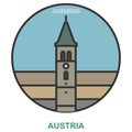 Judenburg. Cities and towns in Austria Royalty Free Stock Photo