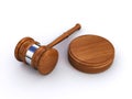 Judge gavel Royalty Free Stock Photo