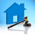 Judge gavel, Real Estate Auction Royalty Free Stock Photo