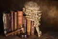 Judge's books Royalty Free Stock Photo