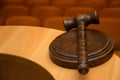 JudgeÃÂ´s gavel Royalty Free Stock Photo