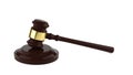 Judge's gavel Royalty Free Stock Photo