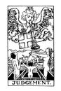 Judgement major arcana tarot card