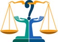 Judgement question logo