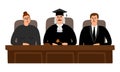 Judges court concept