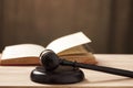 Judges court gavel Royalty Free Stock Photo
